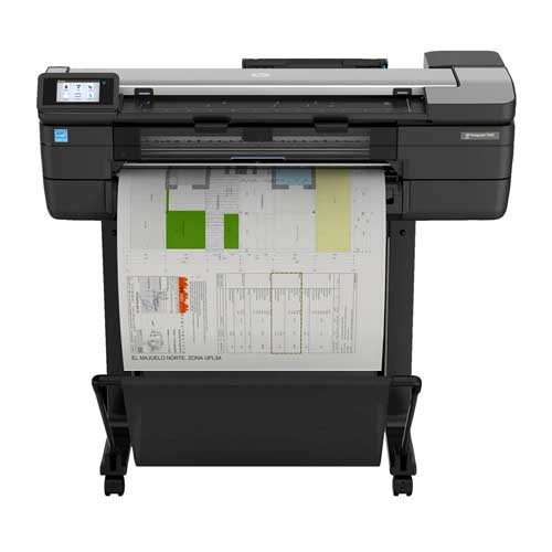 HP DesignJet T830 Large Format 24 Inch Multifunction Wireless Plotter Printer